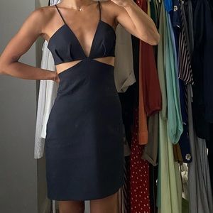 Zara cut out dress